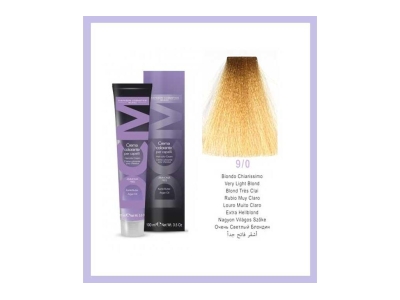 DCM Ammonia Free Βαφή Μαλλιών Natural 9/0 Ξανθό Πολύ Ανοιχτό 100ml