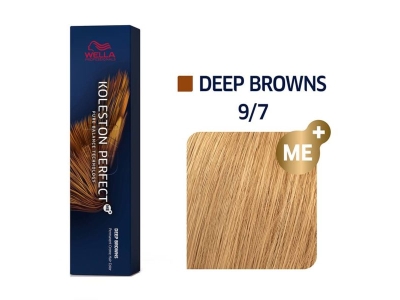 Wella Koleston Βαφή Μαλλιών 9/7 Πολύ Ανοιχτό Ξανθό Καφέ 60ml