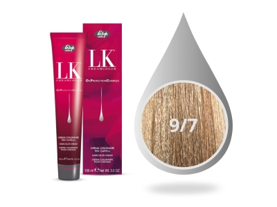 Lisap Milano OPC Βαφή Μαλλιών 9/7 Κατάξανθο Μπεζ 100ml