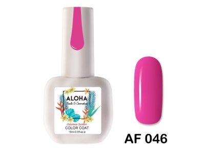 Aloha Ημιμόνιμο AF046 Fuchsia Red-Κόκκινο Φούξια 15ml