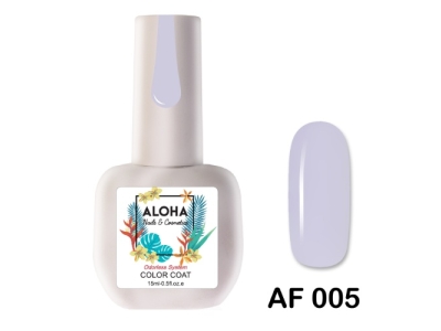 Aloha Ημιμόνιμο AF005 French Lilac-Λιλά Γαλλικού Ημιδιάφανο 15ml