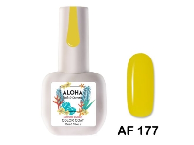 Aloha Ημιμόνιμο AF177 Illuminating Yellow-Κίτρινο Φωτεινό 15ml