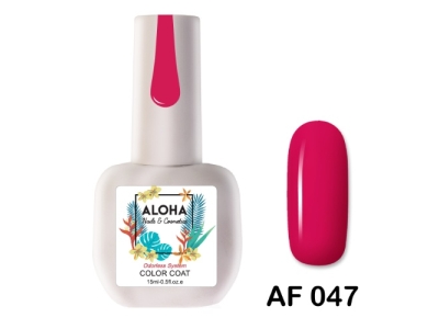 Aloha Ημιμόνιμο AF047 Fuchsia Ruby-Φούξια Ρουμπινί 15ml