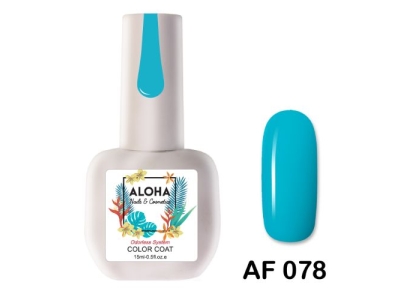 Aloha Ημιμόνιμο AF078 Light Blue-Σκούρο Γαλάζιο 15ml