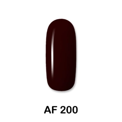 Aloha Ημιμόνιμο AF200 Dark Redish Brown-Σκούρο Καφέ Κόκκινο 15ml