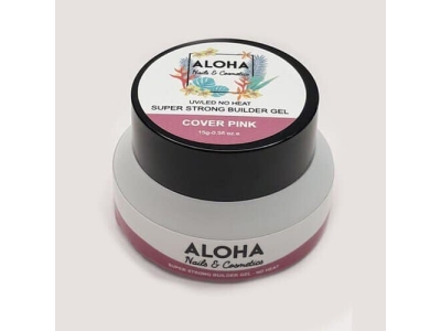 Aloha Super Strong Gel Χτισίματος No Heat Cover Pink Camouflage 15g