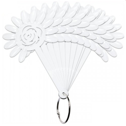 Νυχιέρα Χερούλι Λουλούδι 12 Θέσεων Διάφανη 10τμχ product image