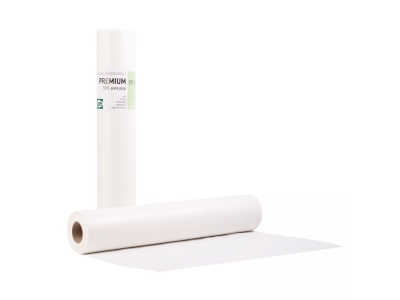 Premium Standard Εξεταστικό Ρολό Πλαστικό & Χάρτινο Λευκό 50cmx50m