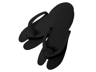 Σαγιονάρες πεντικιούρ "EVA" Μαύρες 12 ζεύγη