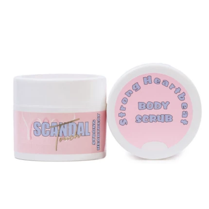 Scandal Touch "Strong Heartbeat" Body Scrub Με Άρωμα Βανίλια - Κανέλα 200ml