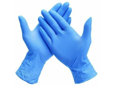 Medi World Γάντια Νιτριλίου Μπλε Χωρίς Πούδρα P/F Small 100τμχ