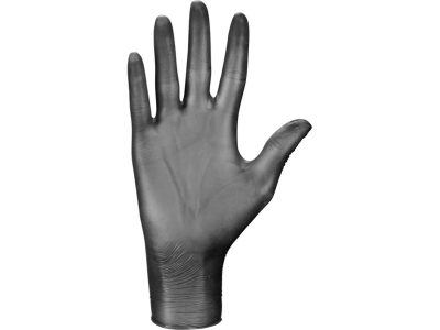 Soft Care Velvet Γάντια Βινυλίου Μαύρα Large 100τμχ