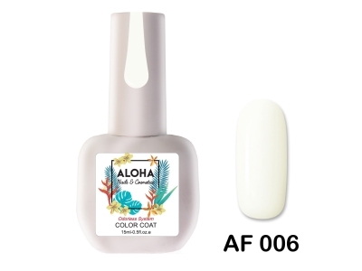 Aloha Ημιμόνιμο AF006 French Extra White Ασβέστης Γαλλικού 15ml