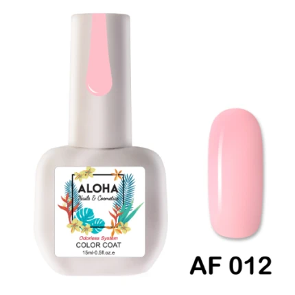 Aloha Ημιμόνιμο AF012 Milky Rose-Ροζ Ασβεστί 15ml