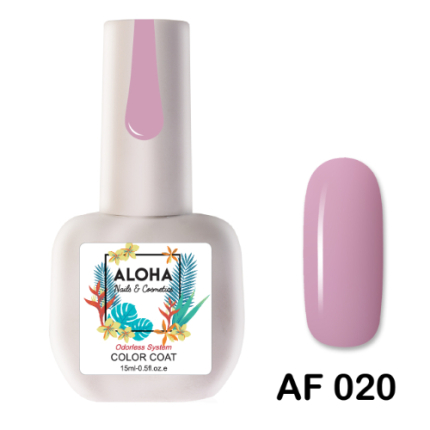 Aloha Ημιμόνιμο AF020 Vintage Pink-Ροζ Παστέλ 15ml