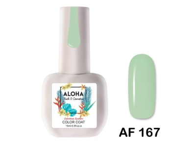 Aloha Ημιμόνιμο AF167 Pastel Mint Green-Παστέλ Μέντας 15ml