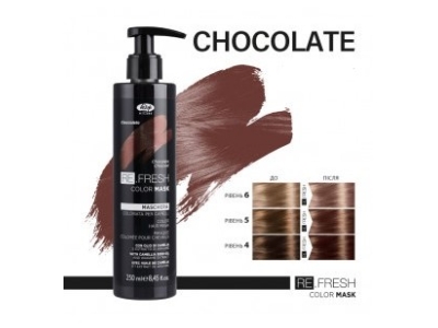 Lisap Milano Refresh Μάσκα-Χρώμα Chocolate 250ml