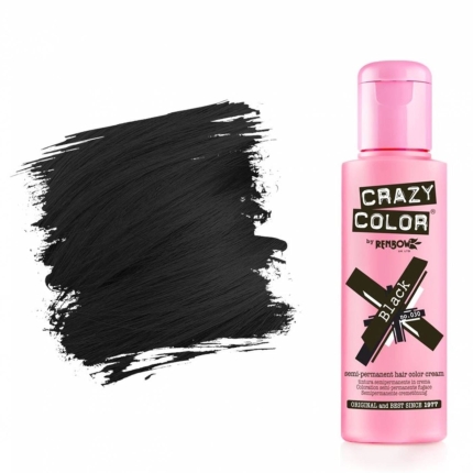Crazy Color No30 Black 100ml