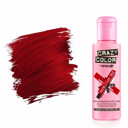 Crazy Color No40 Vermillion Red 100ml