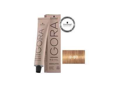 Schwarzkopf Igora Royal Βαφή Μαλλιών 9-60 Ξανθό Πολύ Ανοιχτό Μαρόν Φυσικό 60ml