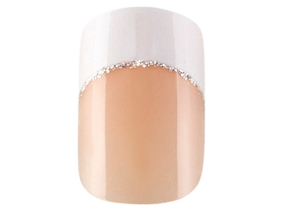 Peggy Sage Σετ Ψεύτικων Νυχιών Silver French x24