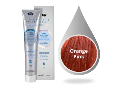 Lisap Milano Light Scale Color Orange Pink 100ml