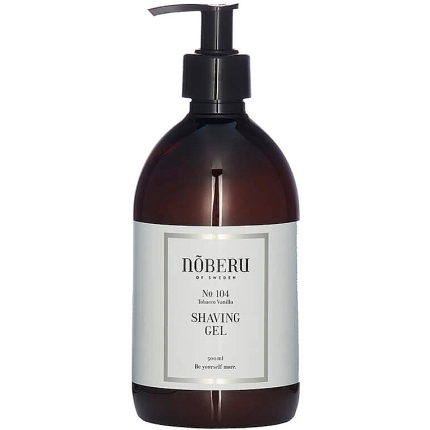 Noberu Shaving Gel 104 Tobacco Vanilla 500ml
