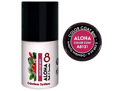 Aloha Ημιμόνιμο A8131 Carmine Pink-Ροζ Magenta Παστέλ 8ml