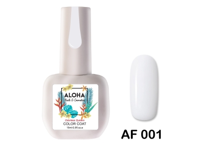 Aloha Ημιμόνιμο AF001 Intense French Milky White-Γαλακτερό Γαλλικού Διάφανο 15ml