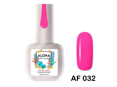 Aloha Ημιμόνιμο AF032 Fuchsia Pink-Φούξια Ροζ 15ml