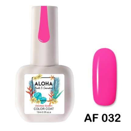 Aloha Ημιμόνιμο AF032 Fuchsia Pink-Φούξια Ροζ 15ml