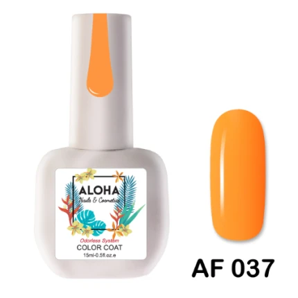 Aloha Ημιμόνιμο AF037 Orange Yellow-Πορτοκαλοκίτρινο 15ml