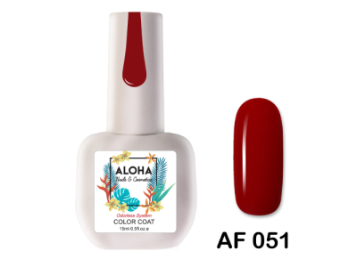 Aloha Ημιμόνιμο AF051 Classic Red-Κόκκινο Βαθύ 15ml