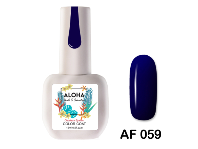 Aloha Ημιμόνιμο AF059 Navy Blue-Μπλε Ναυτικού 15ml