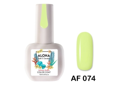 Aloha Ημιμόνιμο AF074 Neon Lime Yellow-Κίτρινο Lime Neon 15ml