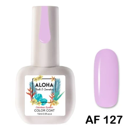 Aloha Ημιμόνιμο AF127 Pink Rose-Ροζ Τριανταφυλλί 15ml