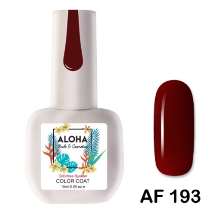 Aloha Ημιμόνιμο AF193 Cinnamon Red-Κόκκινο Κανελί 15ml