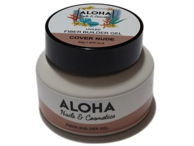 Aloha Fiber Builder Gel Cover Nude Καμουφλάζ 15g