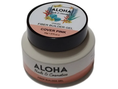 Aloha Fiber Builder Gel Cover Pink Camouflage 15g