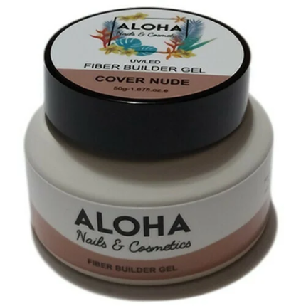 Aloha Fiber Builder Gel Νυχιών Cover Nude 15gr