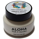 Aloha Fiber Builder Gel Νυχιών French White 15gr - 3
