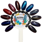 Aloha Ημιμόνιμο 3D Magnetic Cat Eye CT015 Μωβ/Μαύρο 15ml - 2