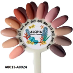 Aloha Ημιμόνιμο A8023 Light Taupe-Γκρι Μπεζ Ανοιχτό 8ml - 3