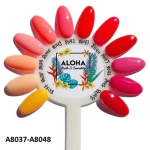 Aloha Ημιμόνιμο A8048 Strawberry Red-Κόκκινο Ροδί 8ml - 3