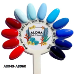 Aloha Ημιμόνιμο A8051 Deep Red-Βαθύ Κόκκινο 8ml - 3