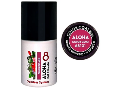 Aloha Ημιμόνιμο A8131 Carmine Pink-Ροζ Magenta Παστέλ 8ml