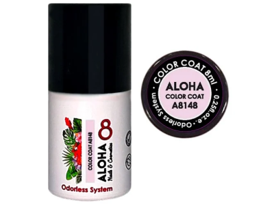 Aloha Ημιμόνιμο A8148 Dusty Pink-Ροζ Μπεζ Παστέλ 8ml