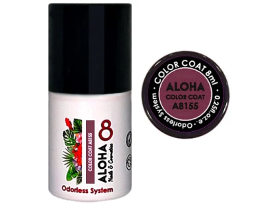 Aloha Ημιμόνιμο A8155 Purple Brown-Μωβ Καφέ 8ml