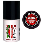 Aloha Ημιμόνιμο A8189 Flame Red Glitter Transparent 8ml