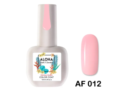 Aloha Ημιμόνιμο AF012 Milky Rose-Ροζ Ασβεστί 15ml
